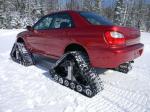 Subaru WRX with Dominator Track System 2002 года